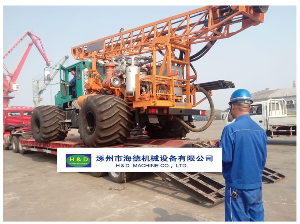 HD_T200 Truck Mounted Drilling Rig